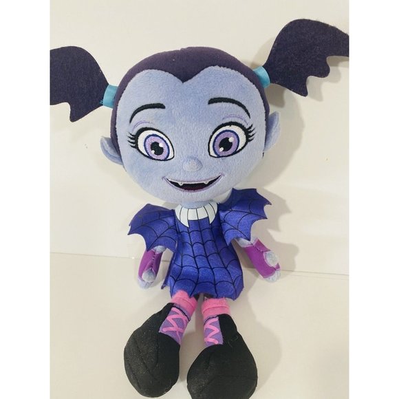 Disney Jr Vanpirina Hauntly Plush 10” Halloween Spooky Movie Toy Vampire Girl - Picture 2 of 6